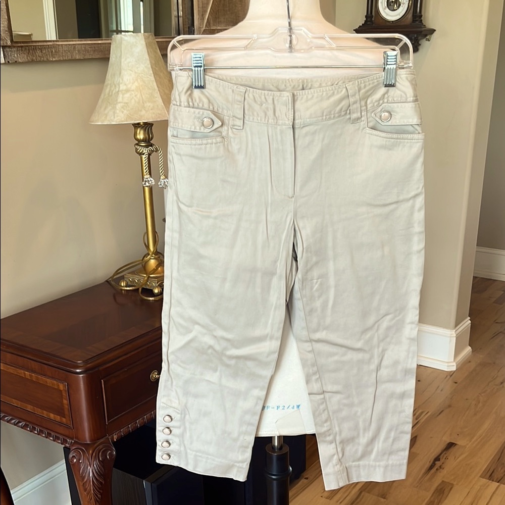 Khaki Capris